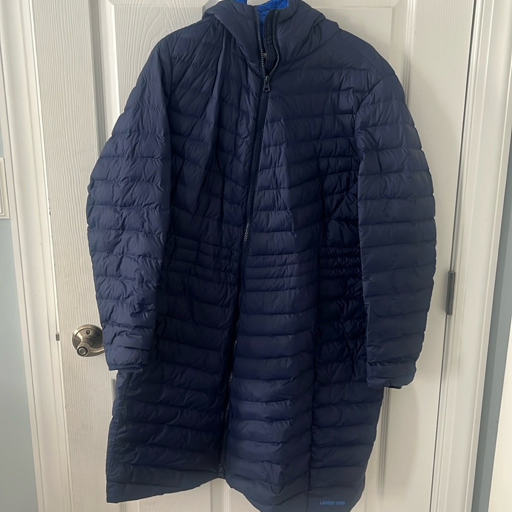 Lands End Packable Down Jacket